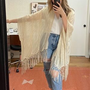Vintage Tassel Kimono